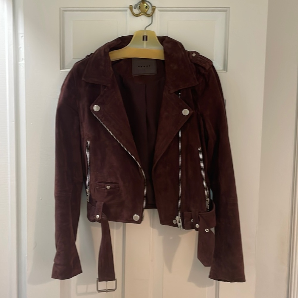 Blank NYC Suede Moto Jacket
